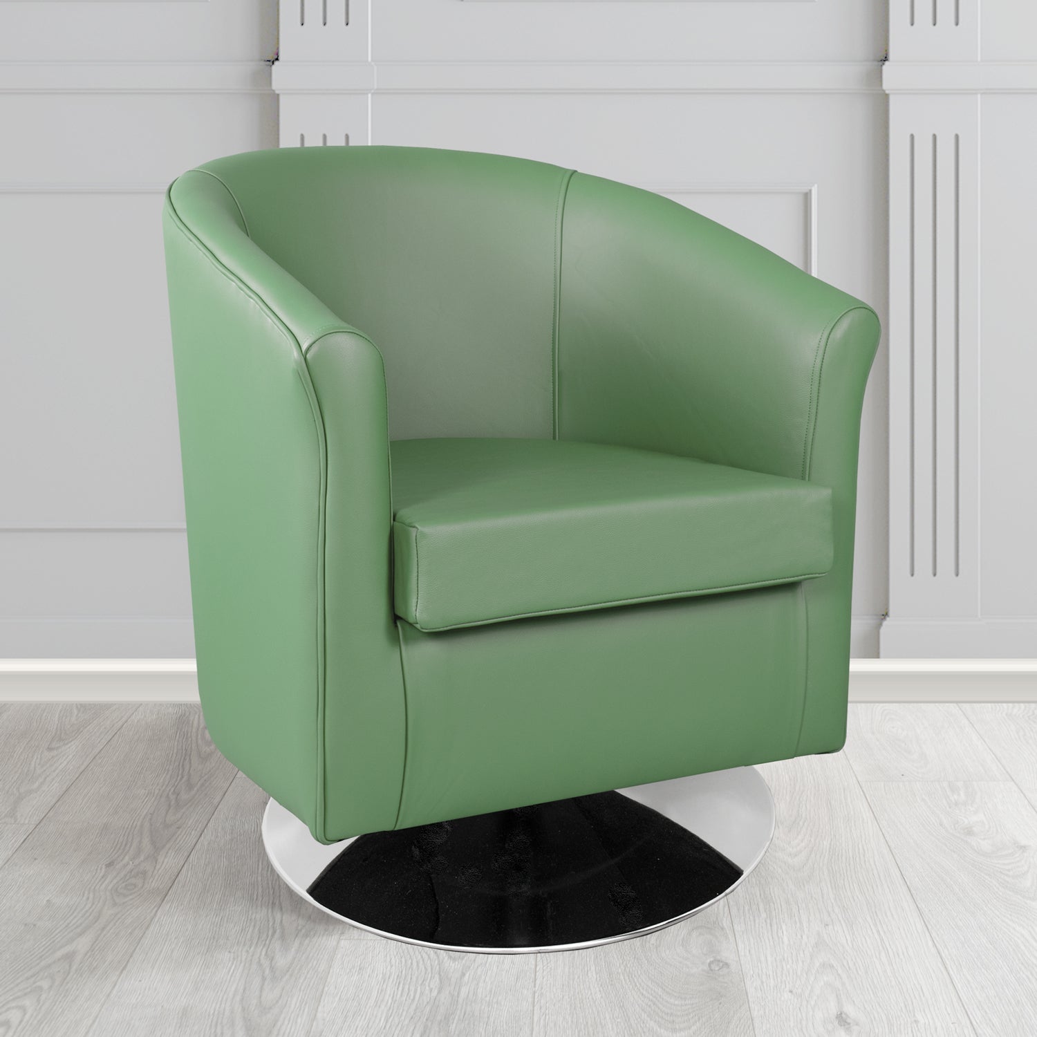 Tuscany Swivel Tub Chair in Shelly Crib 5 Genuine Leather