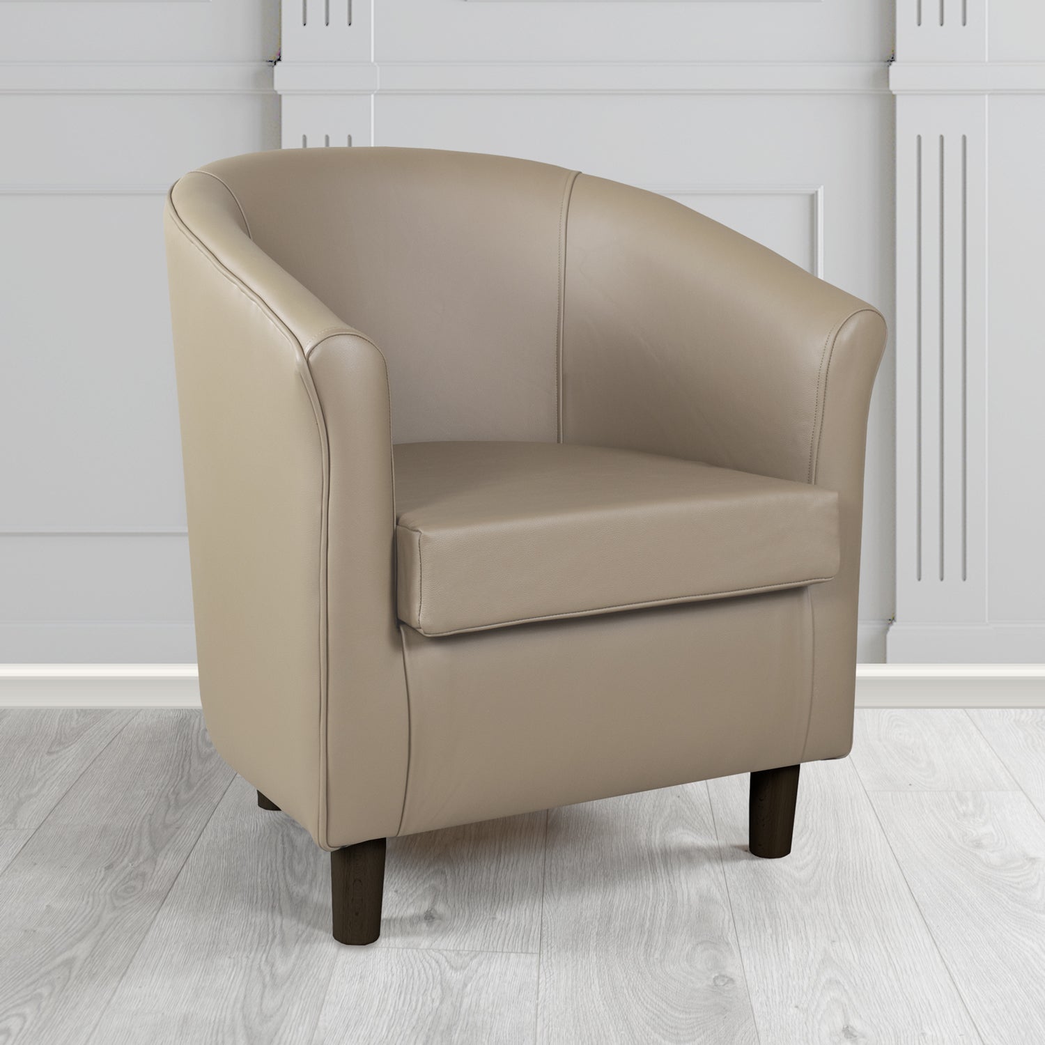 Tuscany Tub Chair in Shelly Crib 5 Genuine Leather