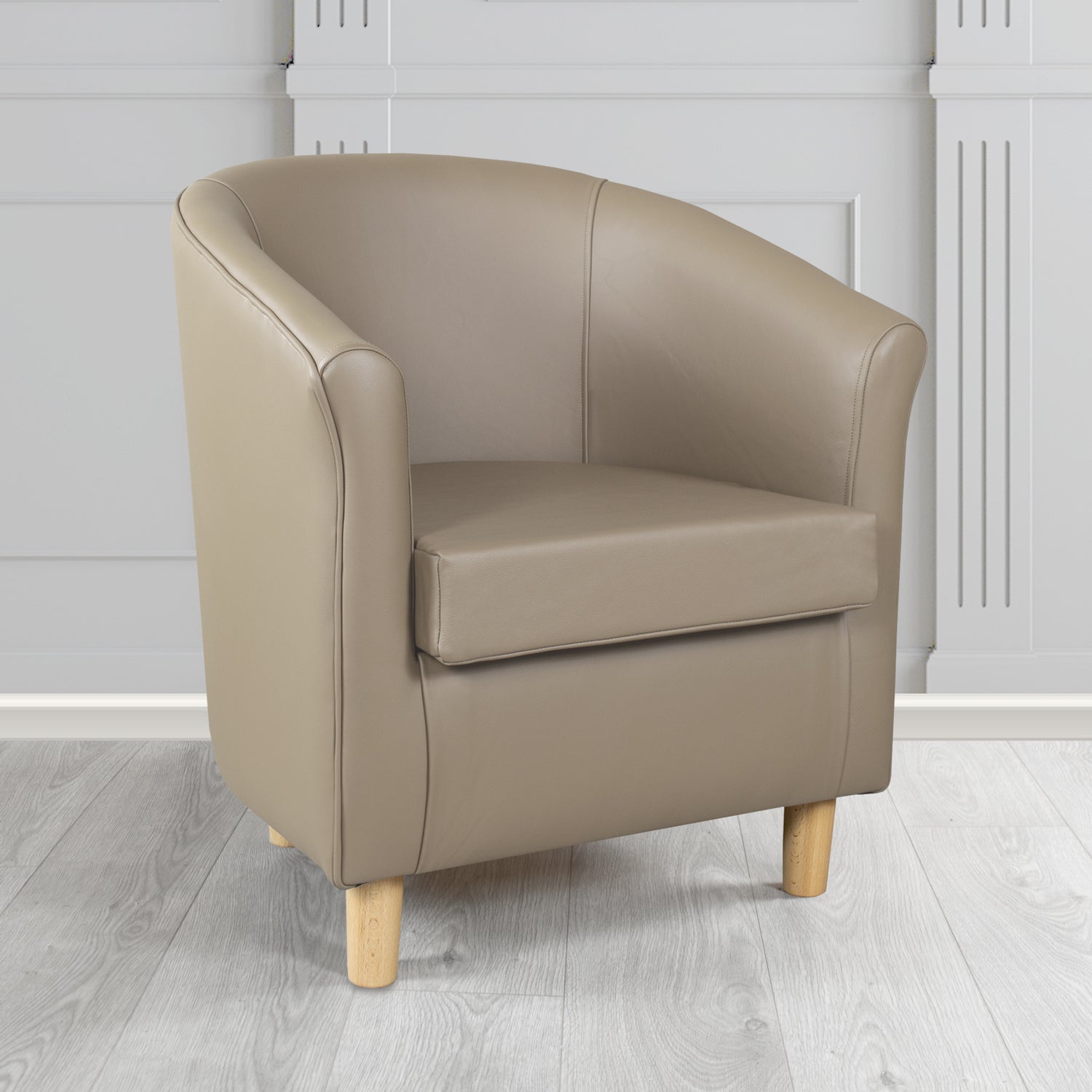 Tuscany Tub Chair in Shelly Crib 5 Genuine Leather