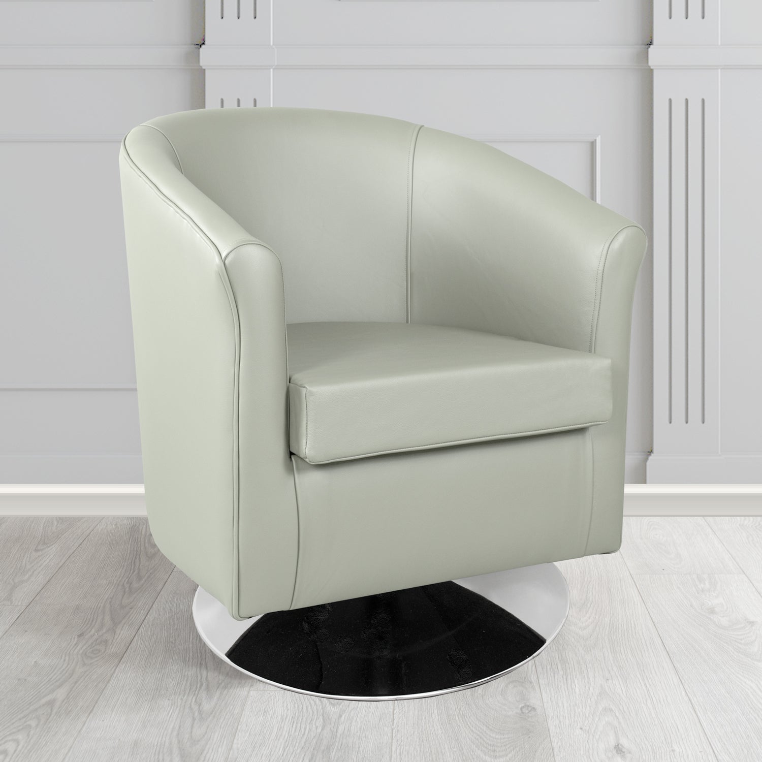 Tuscany Swivel Tub Chair in Shelly Crib 5 Genuine Leather