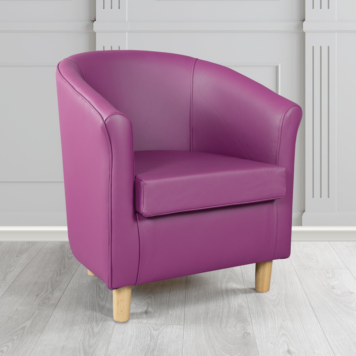 Tuscany Tub Chair in Shelly Crib 5 Genuine Leather