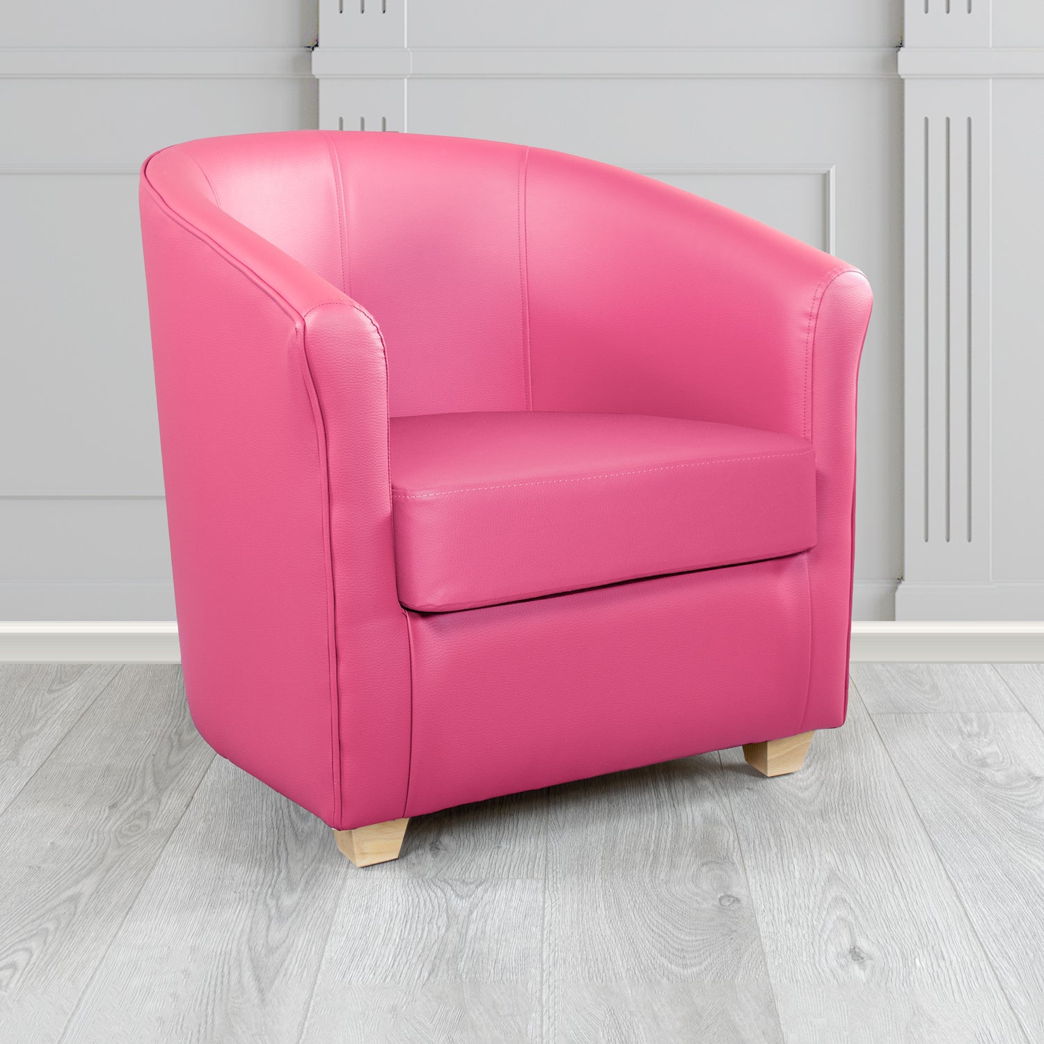 Cannes Just Colour Candy Crib 5 Faux Leather Tub Chair - The Tub Chair Shop