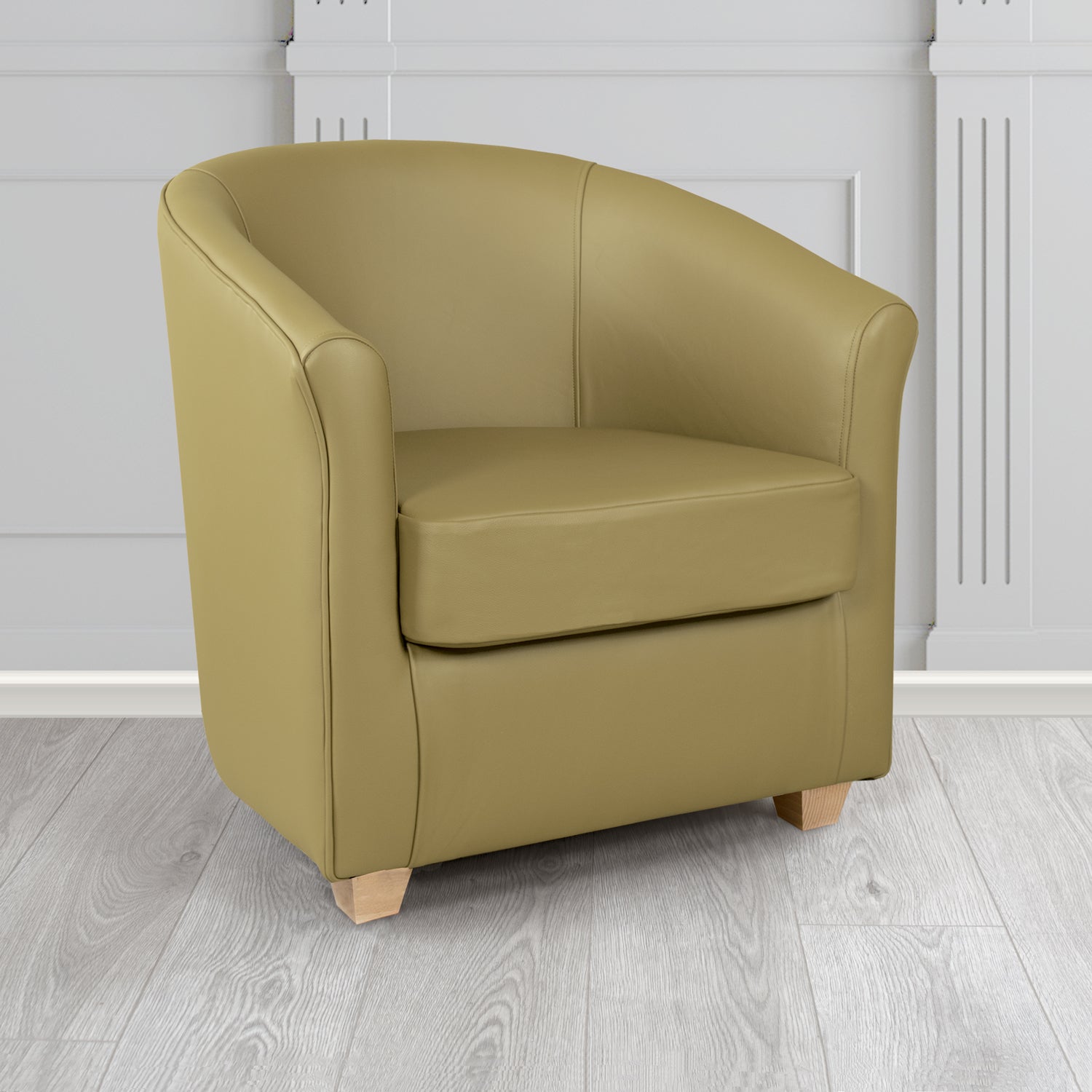 Cannes Shelly Golders Green Crib 5 Genuine Leather Tub Chair - The Tub Chair Shop