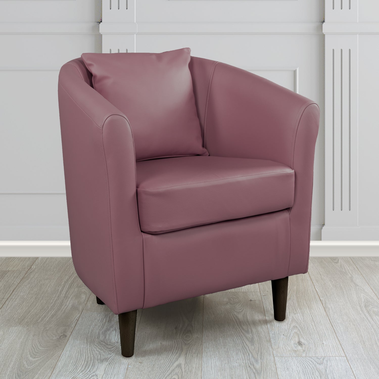 St Tropez Shelly Amethyst Crib 5 Genuine Leather Tub Chair (4629925625898)
