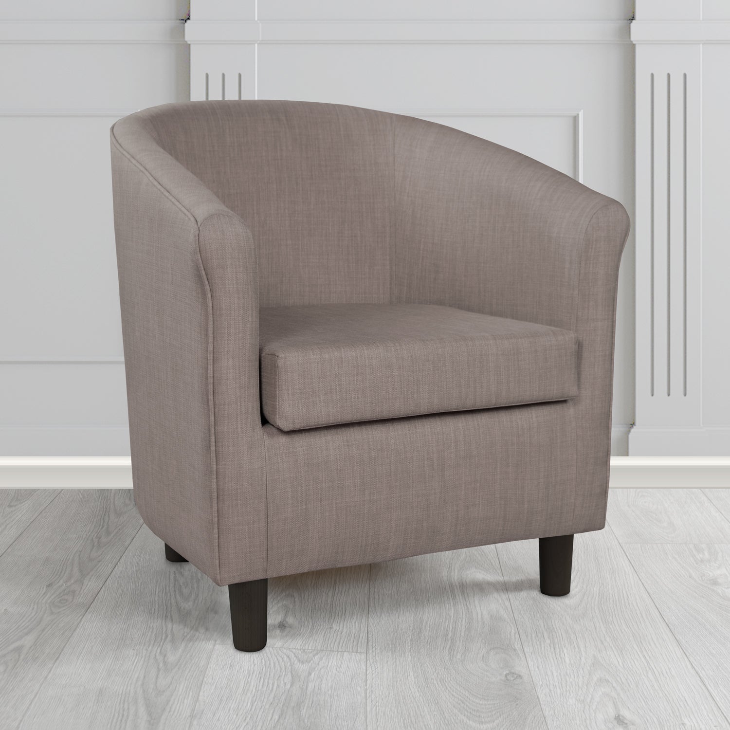 Tuscany Tub Chair in Charles Plain Linen Fabric