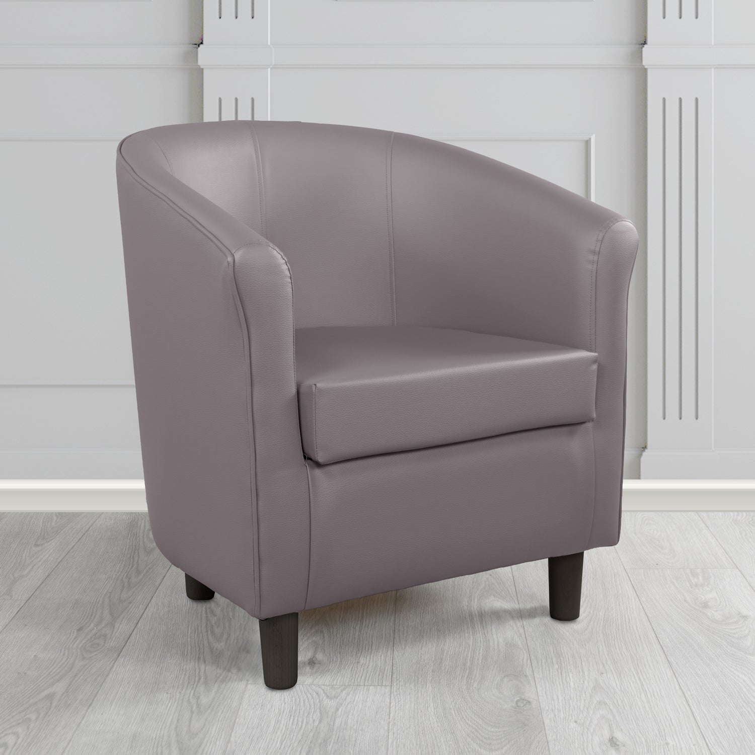 Tuscany Just Colour Elephant Antimicrobial Crib 5 Contract Faux Leather Tub Chair - The Tub Chair Shop