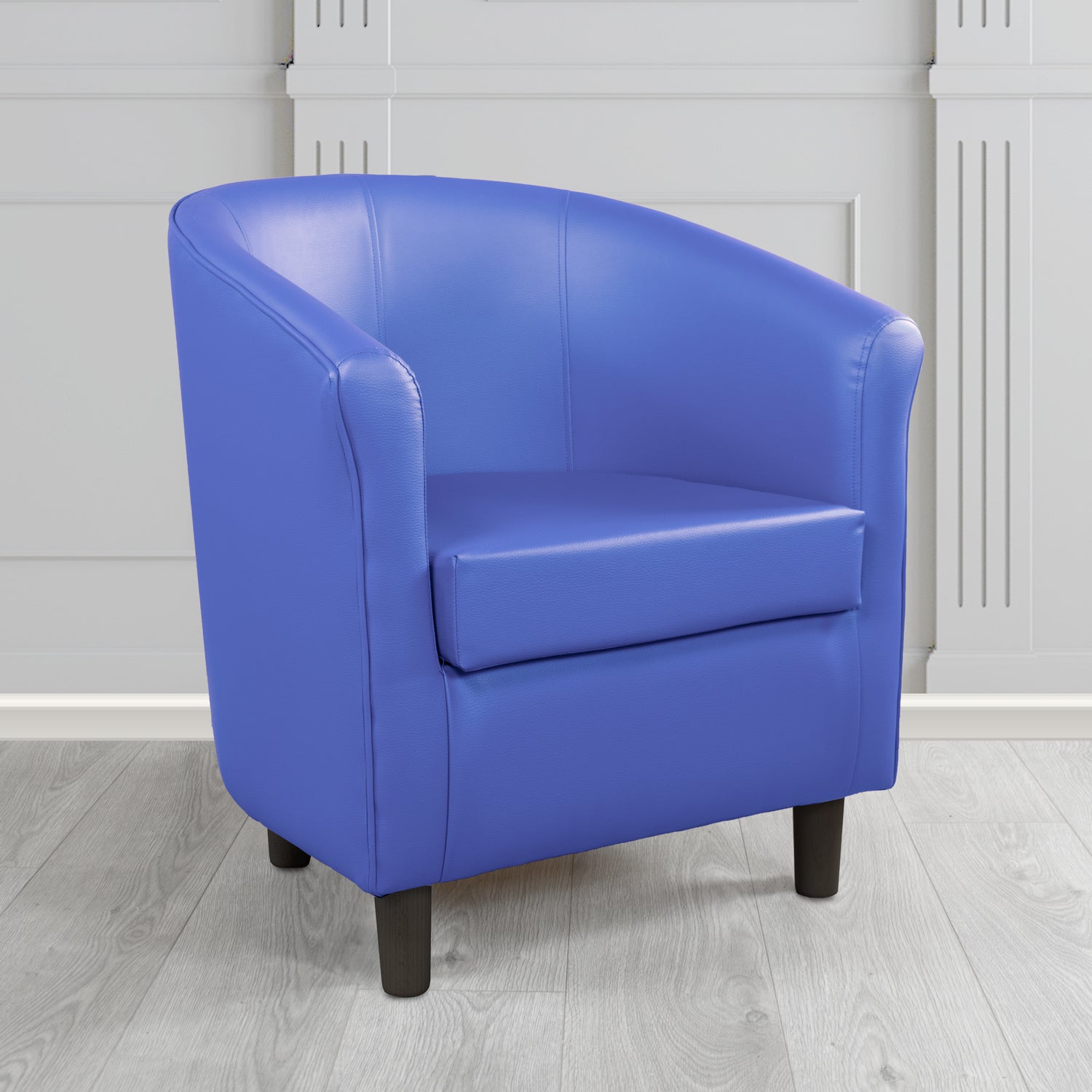 Tuscany Just Colour Lupin Antimicrobial Crib 5 Contract Faux Leather Tub Chair - The Tub Chair Shop